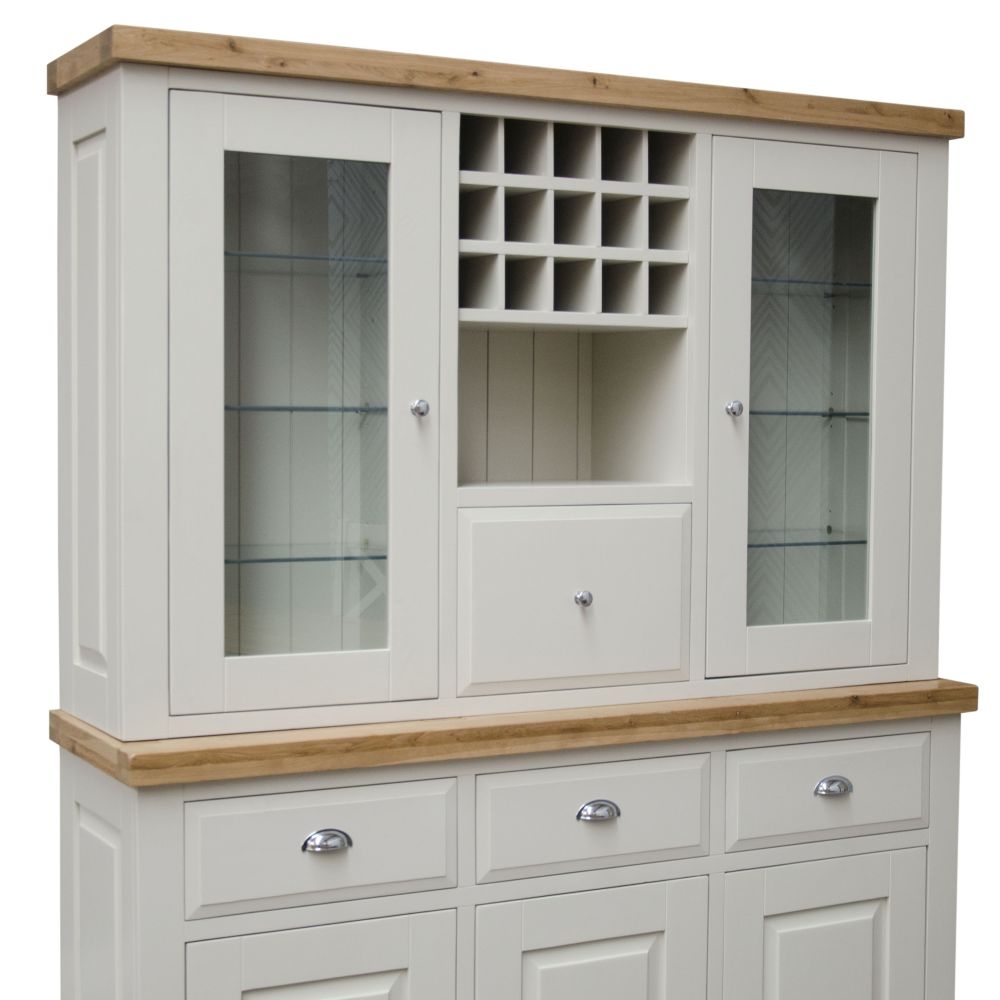 Product photograph of Homestyle Gb Painted Deluxe Large Dresser from Choice Furniture Superstore.